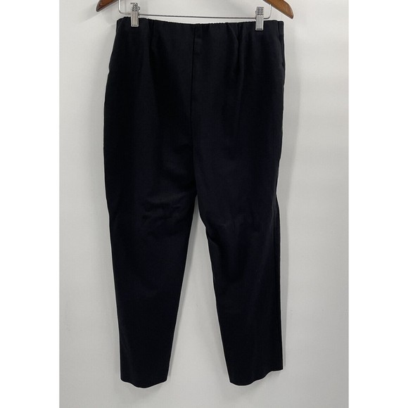 J. Jill Petite Black Pull-On Ponte Slim Leg Pants Size M - Picture 4 of 5